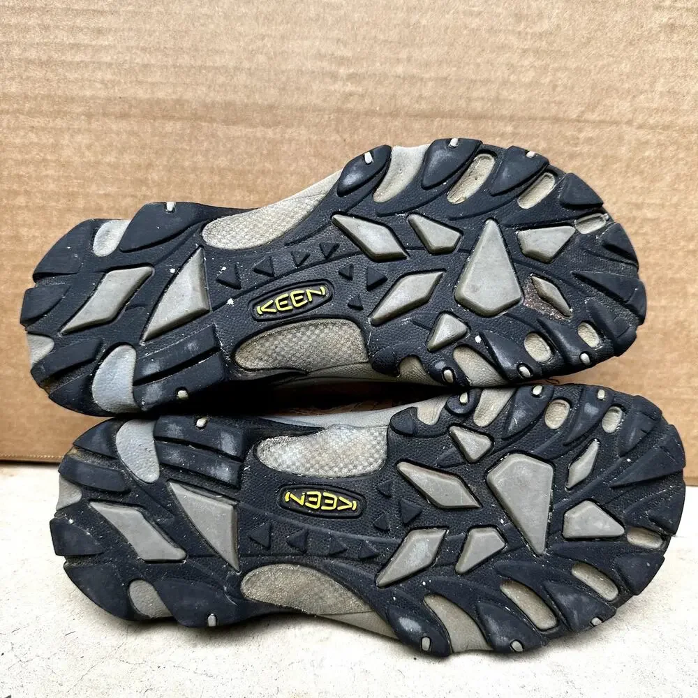 Keen Newport Sport Sandals Closed Toe Lace Up Water Hiking Leather Brown 9.5